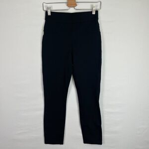 SPANX The Perfect Pant Tummy Shaping High Rise Ankle Pant 4 Pocket Black S